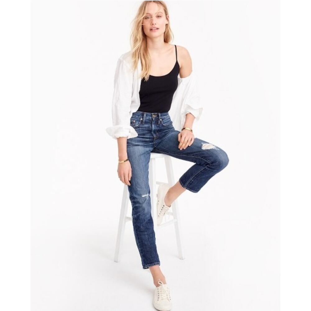 J. Crew Spaghetti Strap Bodysuit Black G1471 Size S